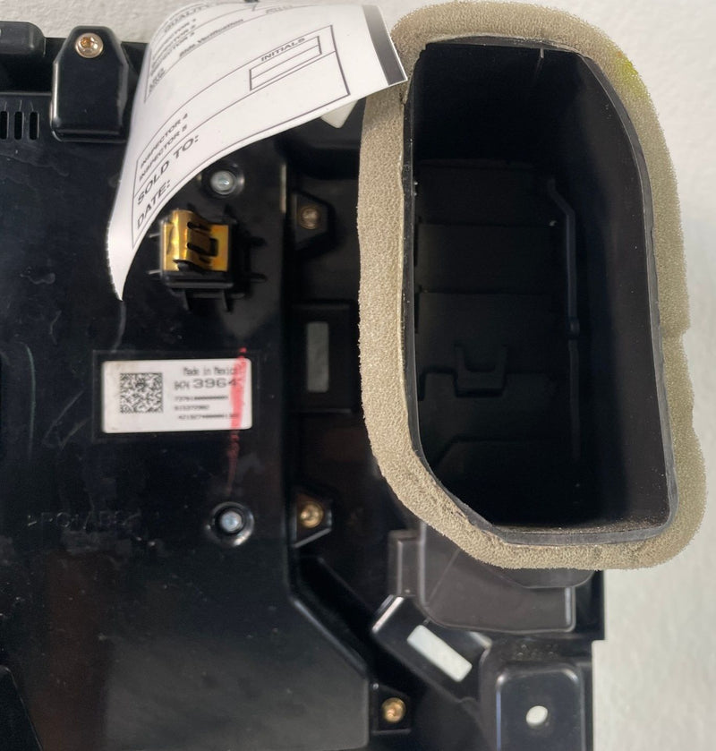Load image into Gallery viewer, 19-22 CHEVROLET SILVERADO 1500 INSTRUMENT PANEL SWITCH BEZEL W/ DISPLAY # 109410
