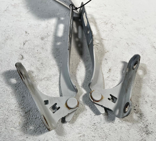 2013-2022 ACURA ILX FRONT LEFT & RIGHT HOOD HINGES PAIR WHITE (NH883P)