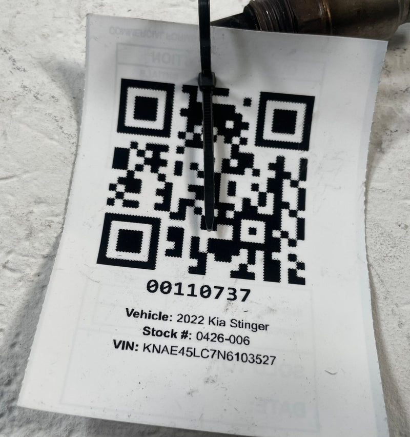 Load image into Gallery viewer, 2018 - 2023 KIA STINGER REAR LOWER DOWNSTREAM O2 OXYGEN SENSOR 3.3L # 110737
