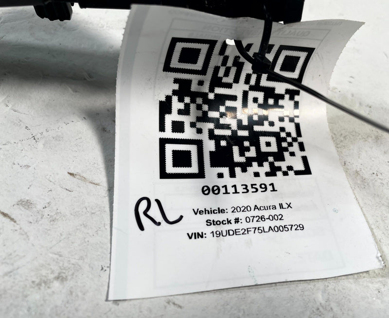 Load image into Gallery viewer, 2019-2022 ACURA ILX REAR LEFT SIDE BUMPER LOWER MOUNT SUPPORT BRACKET # 113591
