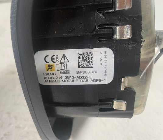 2019 - 2023 FORD RANGER FRONT LEFT DRIVER SIDE STEERING WHEEL AIRBAG