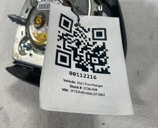2019 - 2023 FORD RANGER FRONT LEFT DRIVER SIDE STEERING WHEEL AIRBAG