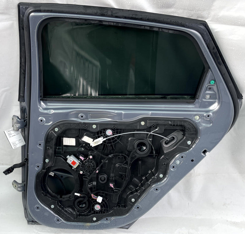 Load image into Gallery viewer, KIA K5 REAR RIGHT SIDE DOOR SHELL PANEL ASSEMBLY SILVER (ERG) 2021-2026 # 110717
