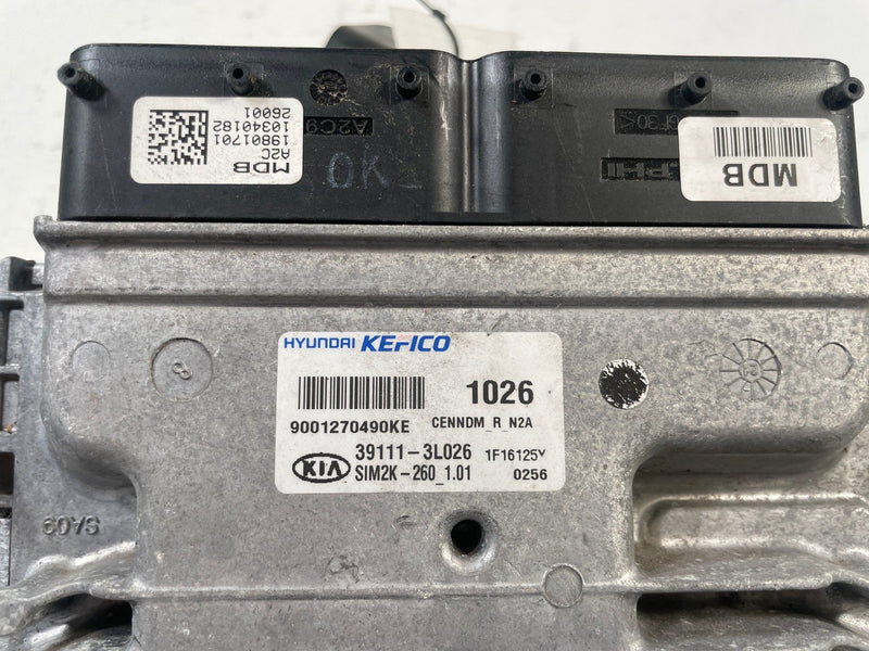Load image into Gallery viewer, 2022 KIA STINGER ENGINE &amp; BODY CONTROL MODULE ECM BCM W/ KEY FOB 3.3L # 110778
