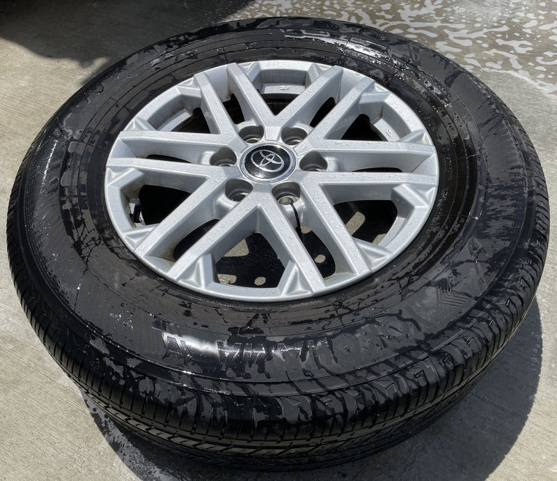 Load image into Gallery viewer, TOYOTA TUNDRA SEQUOIA 18X7.5" 6 SPOKE WHEEL RIM W/TIRE (ONLY#1) 22-26 # 108480
