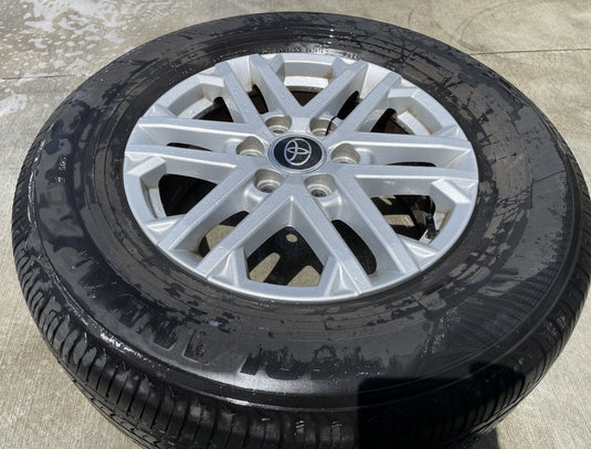TOYOTA TUNDRA SEQUOIA 18X7.5" 6 SPOKE WHEEL RIM W/TIRE (ONLY#1) 22-26 # 108480