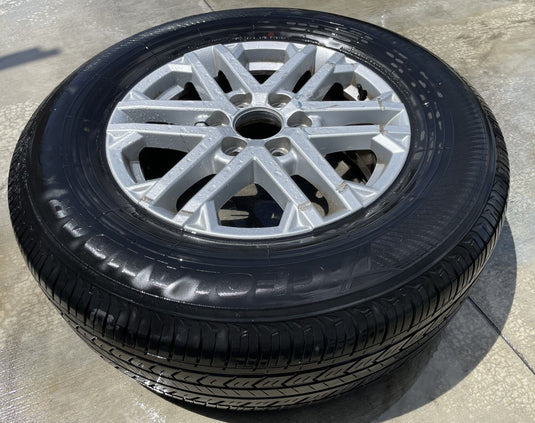 TOYOTA TUNDRA SEQUOIA 18X7.5" 6 SPOKE WHEEL RIM W/TIRE (ONLY#1) 22-26 # 108481