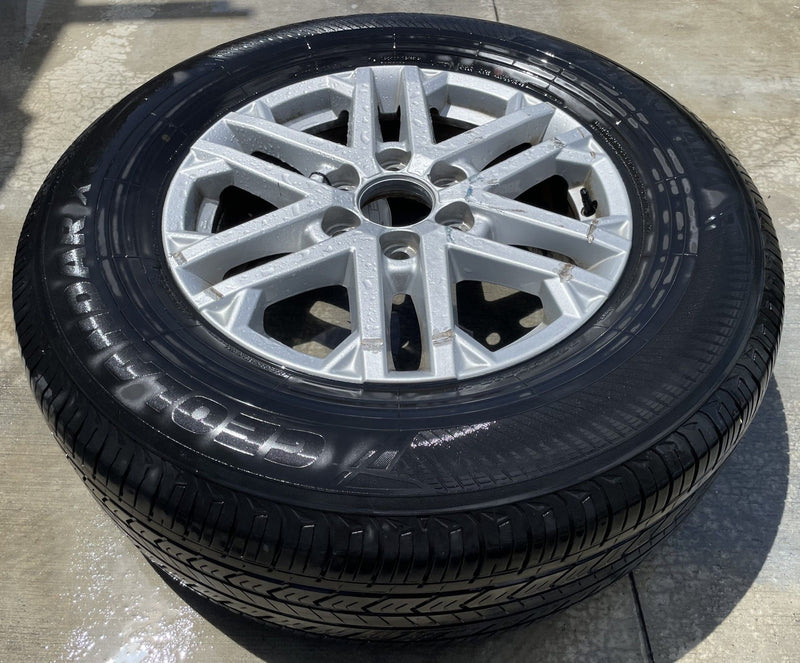 Load image into Gallery viewer, TOYOTA TUNDRA SEQUOIA 18X7.5" 6 SPOKE WHEEL RIM W/TIRE (ONLY#1) 22-26 # 108481
