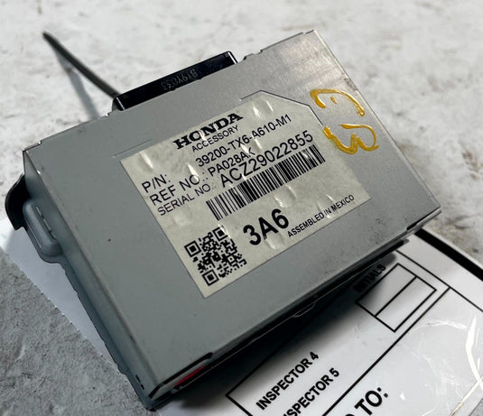 2019-2022 ACURA ILX ACTIVE NOISE COMPUTER CONTROL MODULE 39200TX6A610M1