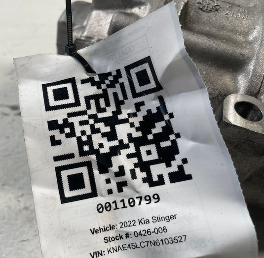2018 - 2023 KIA STINGER A/C AC AIR CONDITIONING COMPRESSOR ASSEMBLY 3.3L