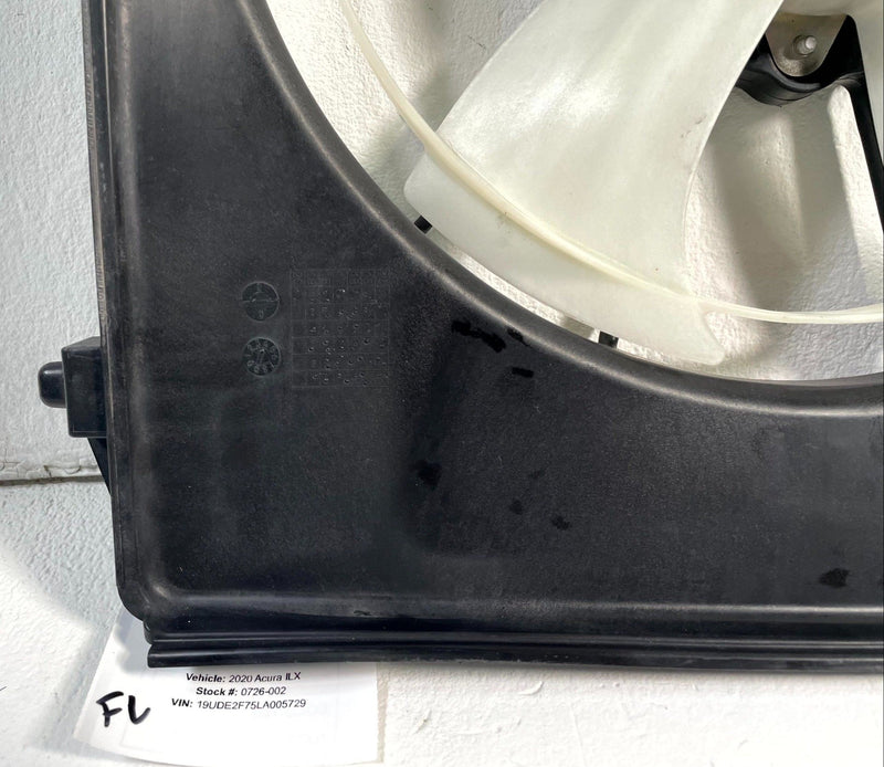 Load image into Gallery viewer, 2016-2022 ACURA ILX FRONT LEFT SIDE RADIATOR COOLING FAN SHROUD ASSEMBLY #113636
