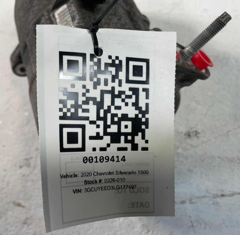 Load image into Gallery viewer, 2019-2026 CHEVROLET SILVERADO 1500 HVAC A/C AIR CONDITIONER COMPRESSOR # 109414
