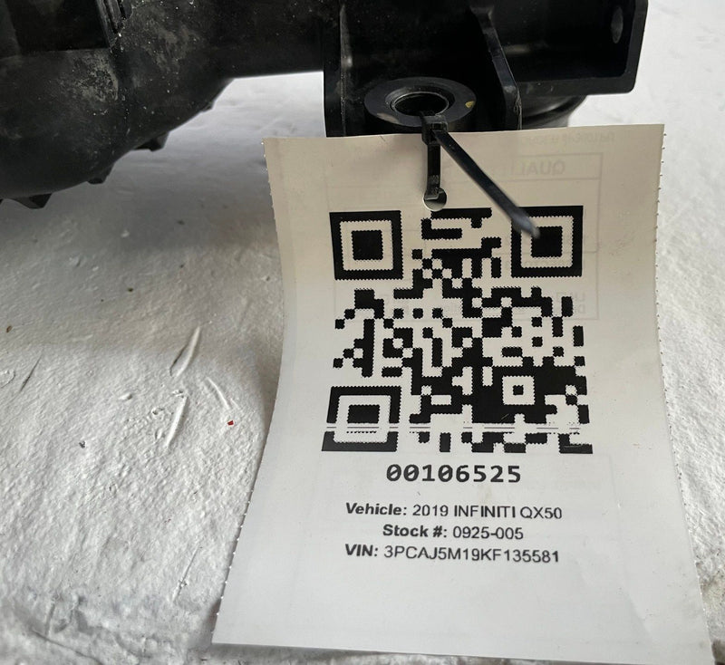 Load image into Gallery viewer, 2019-25 INFINITI QX50 ENGINE MOTOR TURBOCHARGER AIR INTERCOOLER 2.0L # 106525
