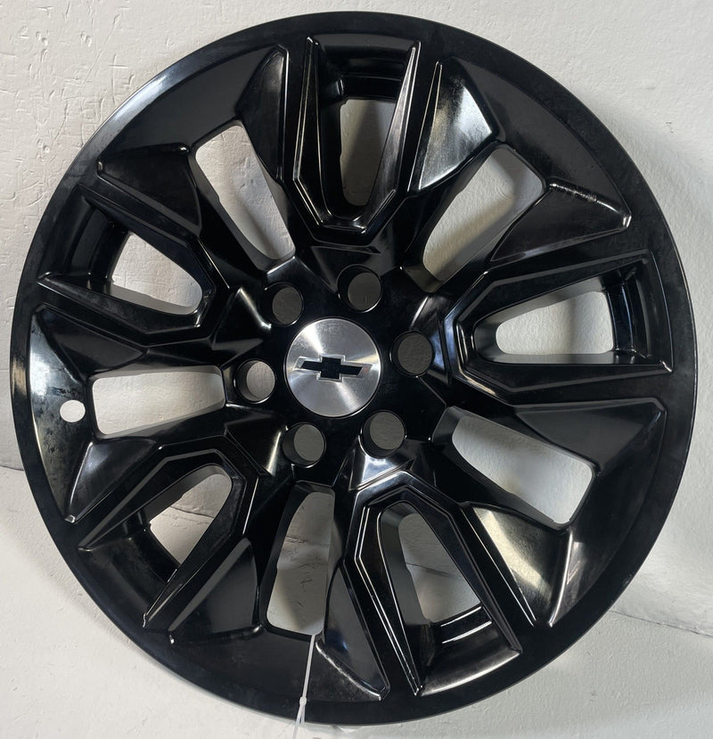 Load image into Gallery viewer, CHEVROLET SILVERADO 1500 20x9 10 SPOKE BLACK ALLOY WHEEL RIM 2019-2022 # 109431
