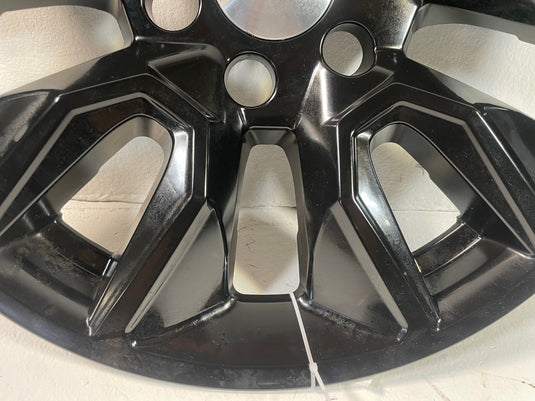 CHEVROLET SILVERADO 1500 20x9 10 SPOKE BLACK ALLOY WHEEL RIM 2019-2022