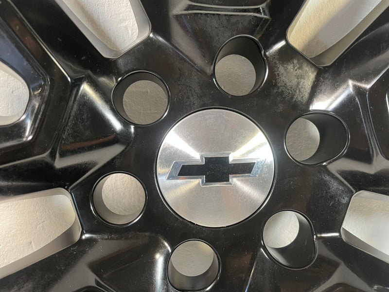Load image into Gallery viewer, CHEVROLET SILVERADO 1500 20x9 10 SPOKE BLACK ALLOY WHEEL RIM 2019-2022 # 109431
