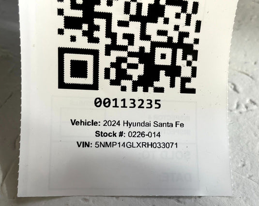 2024 - 2026 HYUNDAI SANTA FE FRONT DASHBOARD INSTRUMENT PANEL ASSEMBLY