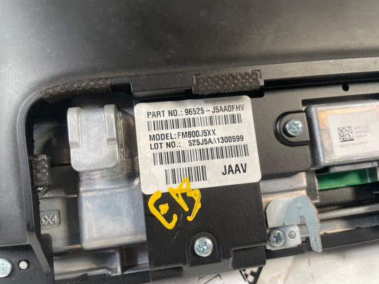 2022 - 2023 KIA STINGER DASHBOARD RADIO INFORMATION DISPLAY SCREEN UNIT