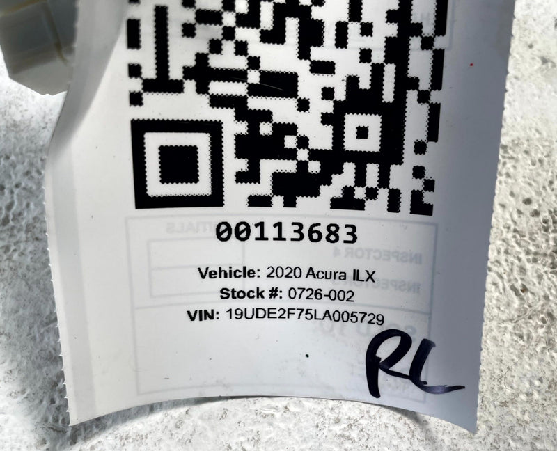 Load image into Gallery viewer, 2016-2022 ACURA ILX FRONT LEFT SIDE REAR VIEW DOOR MIRROR WHITE (NH883P) #113683
