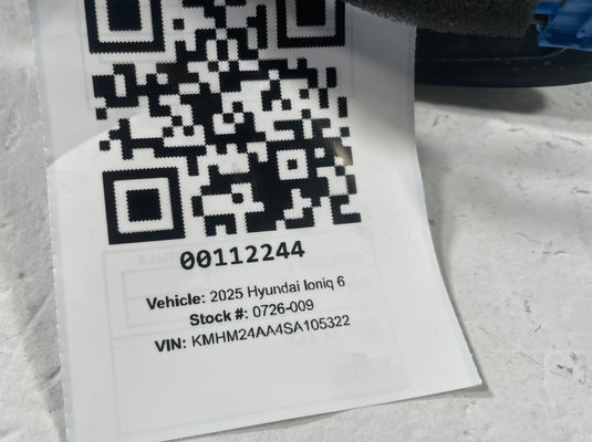2023-2025 HYUNDAI IONIQ 6 ROOF EXTERIOR SHARK FIN ANTENNA MODULE BLACK