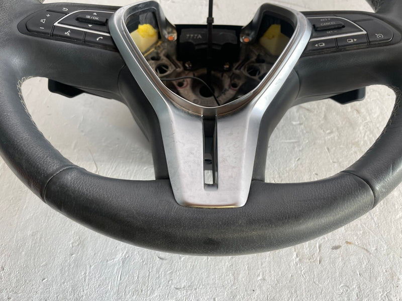 Load image into Gallery viewer, 2019 INFINITI QX50 STEERING WHEEL W/ MULTIFUNCTION SWITCHES (BLACK )# 106553
