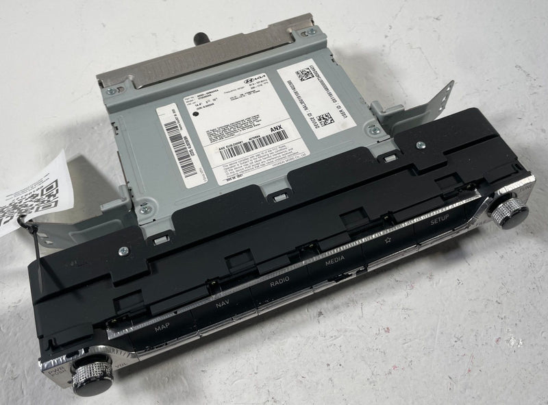 Load image into Gallery viewer, 2021 - 2023 GENESIS G70 DASHBOARD AUDIO RADIO RECEIVER MODULE HEAD UNIT # 108127
