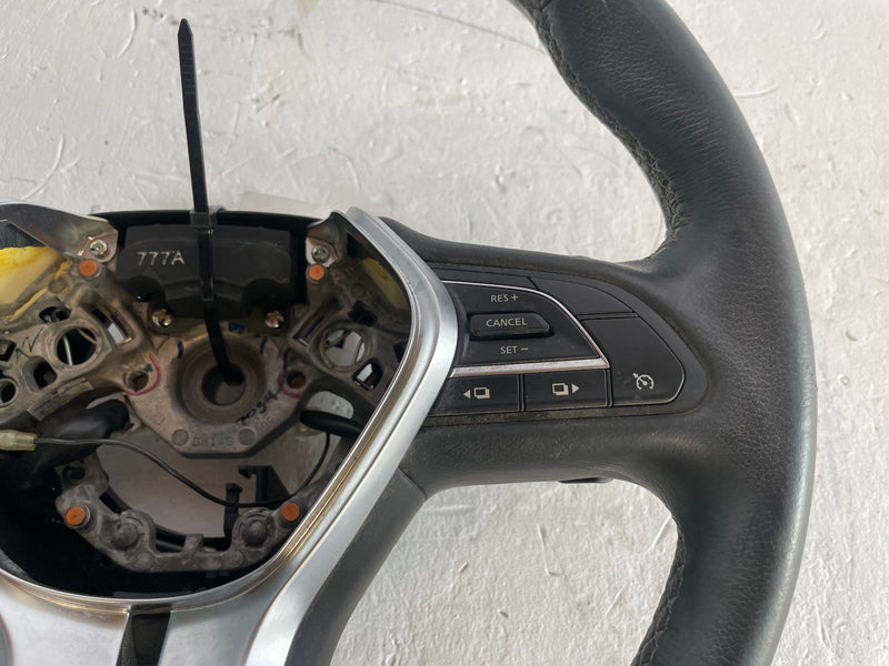 Load image into Gallery viewer, 2019 INFINITI QX50 STEERING WHEEL W/ MULTIFUNCTION SWITCHES (BLACK )# 106553
