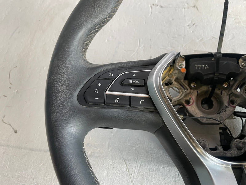 Load image into Gallery viewer, 2019 INFINITI QX50 STEERING WHEEL W/ MULTIFUNCTION SWITCHES (BLACK )# 106553
