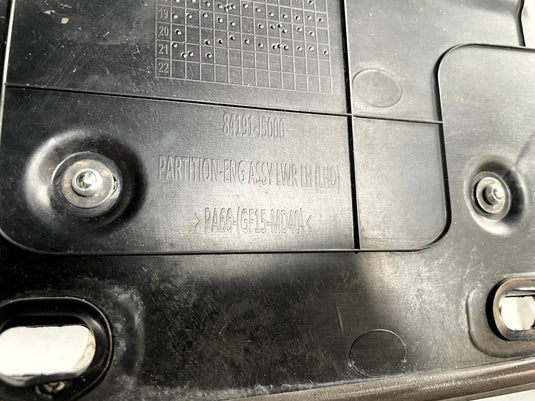 2018-2023 KIA STINGER ENGINE BAY PARTITION HEAT SHIELD DIVIDER SET 3.3L