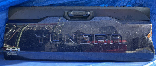 TOYOTA TUNDRA REAR TRUNK LID DECK TAIL GATE HATCH BLUE (8X8) 2022-2025
