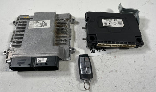 2023 GENESIS G70 RWD ENGINE & BODY CONTROL MODULE ECM BCM W/ KEY FOB 2.0L 108113
