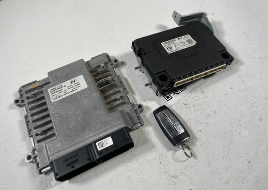 2023 GENESIS G70 RWD ENGINE & BODY CONTROL MODULE ECM BCM W/ KEY FOB 2.0L 108113