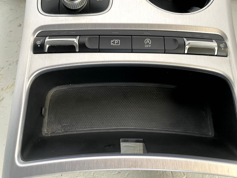 Load image into Gallery viewer, 2018 - 2023 KIA STINGER FRONT CENTER CONSOLE CUPHOLDER W/SHIFTER BEZEL # 110839
