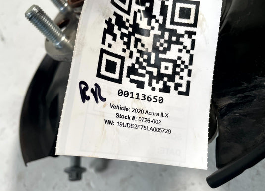 2019 - 2022 ACURA ILX REAR RIGHT SIDE SPINDLE KNUCKLE W/ BEARING HUB