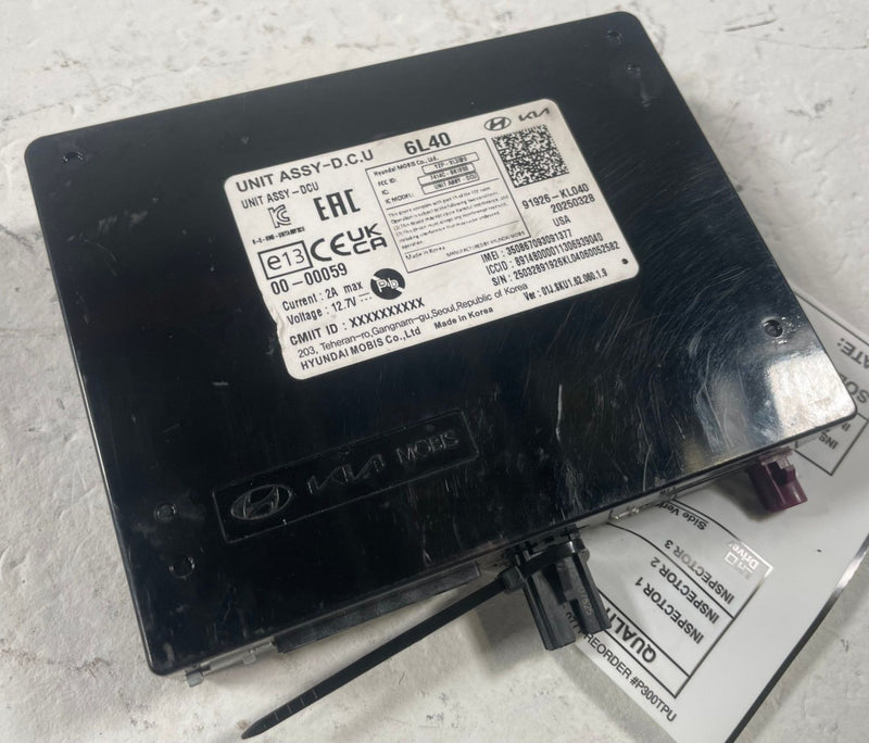 Load image into Gallery viewer, 2023-2025 HYUNDAI IONIQ 6 DCU DATA CONNECTIVITY CONTROL MODULE UNIT # 112283
