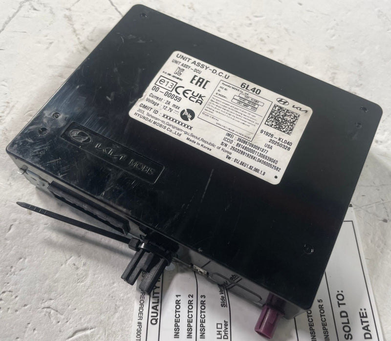 Load image into Gallery viewer, 2023-2025 HYUNDAI IONIQ 6 DCU DATA CONNECTIVITY CONTROL MODULE UNIT # 112283
