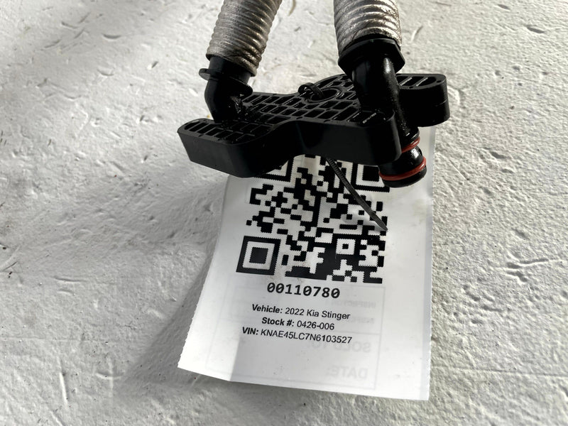 Load image into Gallery viewer, 2018-2023 KIA STINGER RWD TRANSMISSION OIL COOLER HOSE TUBE PIPE 3.3L # 110780
