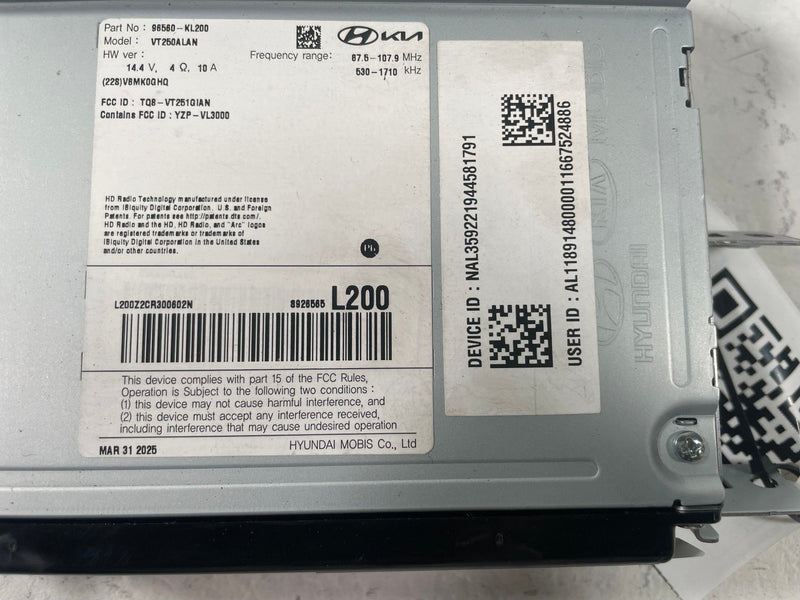 Load image into Gallery viewer, 2023-2025 HYUNDAI IONIQ 6 AUDIO RADIO RECEIVER CONTROL MODULE 96560KL200 #112274
