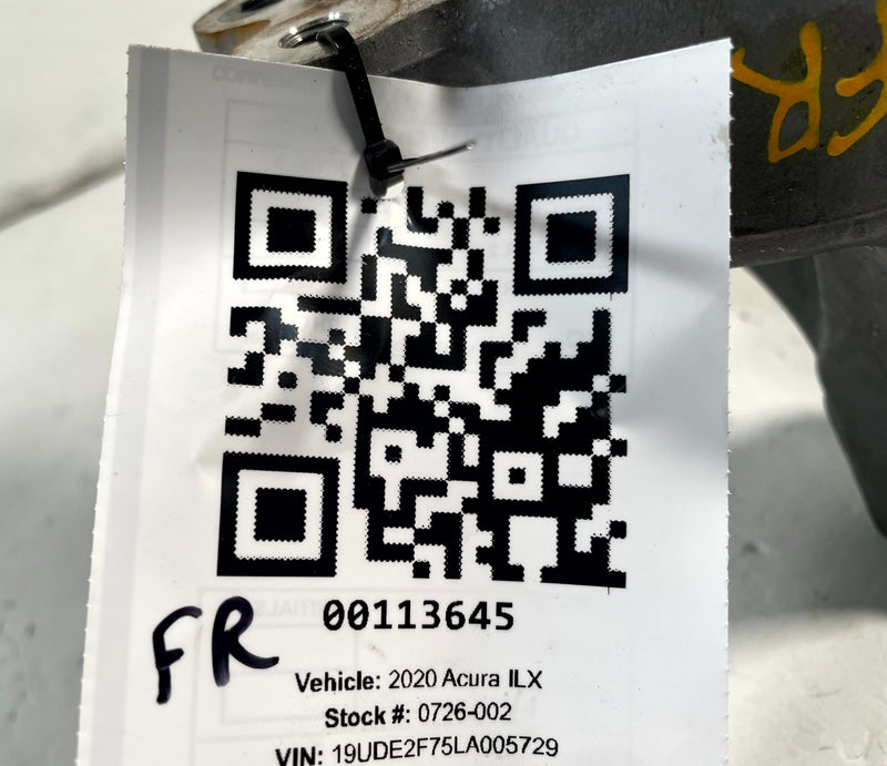 Load image into Gallery viewer, 2016-2022 ACURA ILX FWD FRONT RIGHT ENGINE FRAME MOTOR MOUNT BRACKET # 113645
