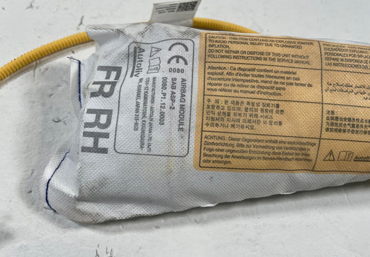 23-25 HYUNDAI IONIQ 6 FRONT RIGHT PASSENGER SIDE SEAT AIRBAG 80620-KL000