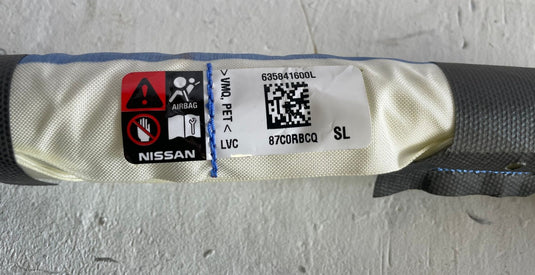 2019 - 2025 INFINITI QX50 LEFT DRIVER SIDE ROOF CURTAIN AIRBAG 2.0L