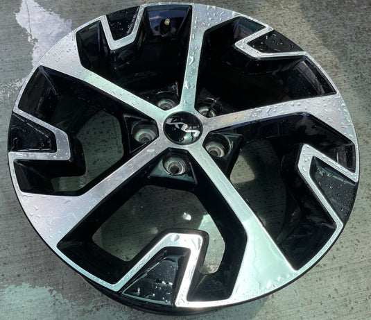 KIA SPORTAGE 18x7-1/2 5 SPOKE MACHINED FACE ALLOY WHEEL RIM 2023-2025 