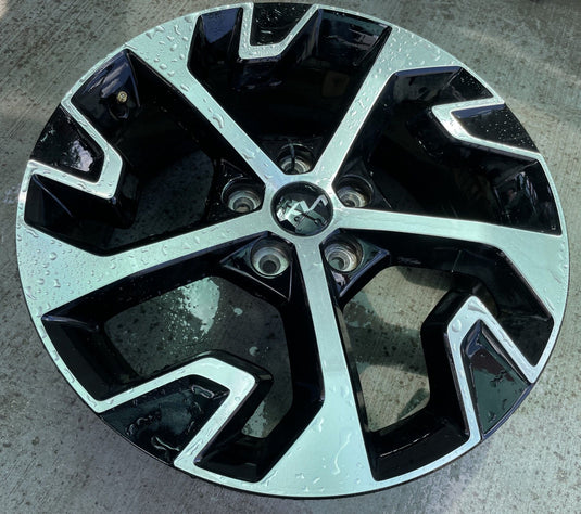 KIA SPORTAGE 18x7-1/2 5 SPOKE MACHINED FACE ALLOY WHEEL RIM 2023-2025