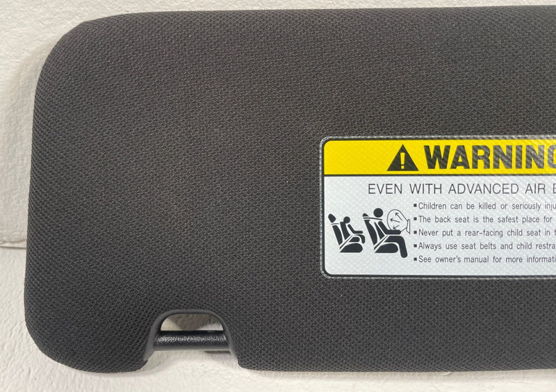 Load image into Gallery viewer, 2023-2025 HYUNDAI IONIQ 6 FRONT RIGHT SIDE SUN VISOR SUNVISOR BLACK # 110879
