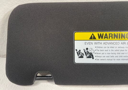 2023-2025 HYUNDAI IONIQ 6 FRONT RIGHT SIDE SUN VISOR SUNVISOR BLACK