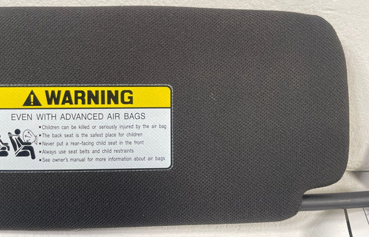 2023-2025 HYUNDAI IONIQ 6 FRONT RIGHT SIDE SUN VISOR SUNVISOR BLACK