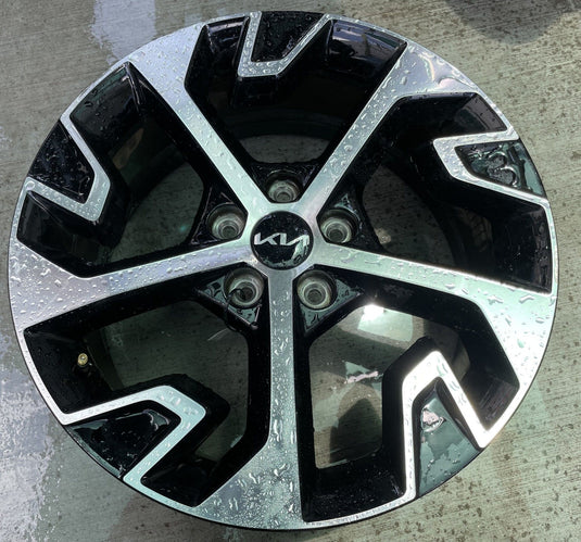 KIA SPORTAGE 18x7-1/2 5 SPOKE MACHINED FACE ALLOY WHEEL RIM 2023-2025 