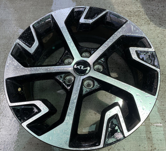 KIA SPORTAGE 18x7-1/2 5 SPOKE MACHINED FACE ALLOY WHEEL RIM 2023-2025 