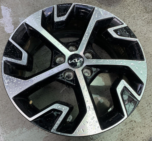 KIA SPORTAGE 18x7-1/2 5 SPOKE MACHINED FACE ALLOY WHEEL RIM 2023-2025