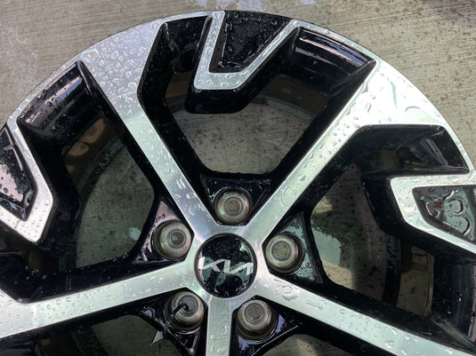 KIA SPORTAGE 18x7-1/2 5 SPOKE MACHINED FACE ALLOY WHEEL RIM 2023-2025